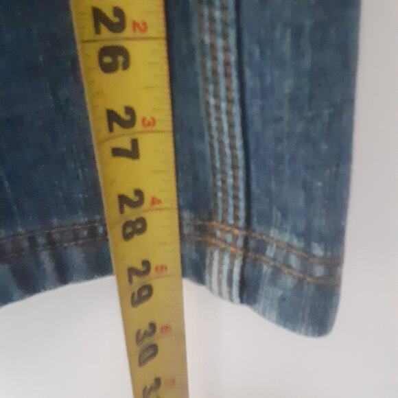 Duluth Trading Men 42x30 Flex Ballroom Mid Rise Dark Wash Blue Jean READ - Picture 9 of 9